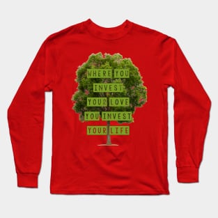 Invest Tree Long Sleeve T-Shirt